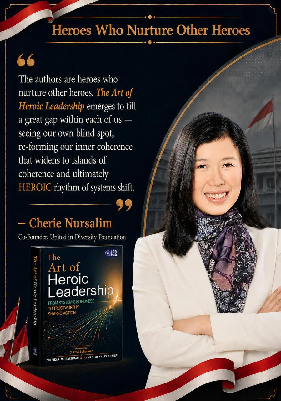 Endorsement artwork featuring Cherie Nursalim